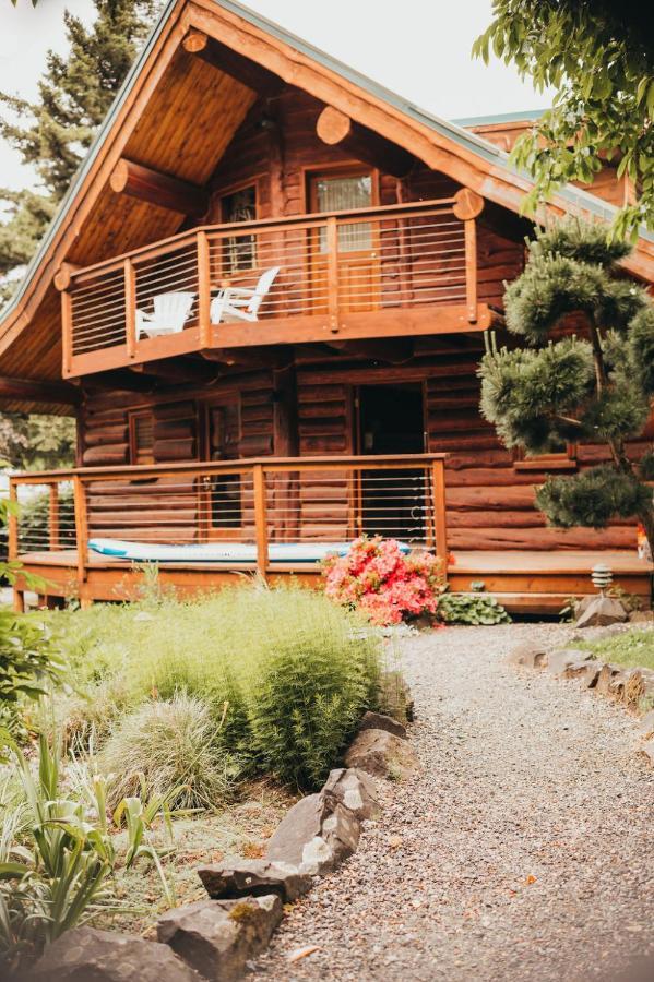 סטיבנסון Wilder And Pine Riverside Cabins מראה חיצוני תמונה